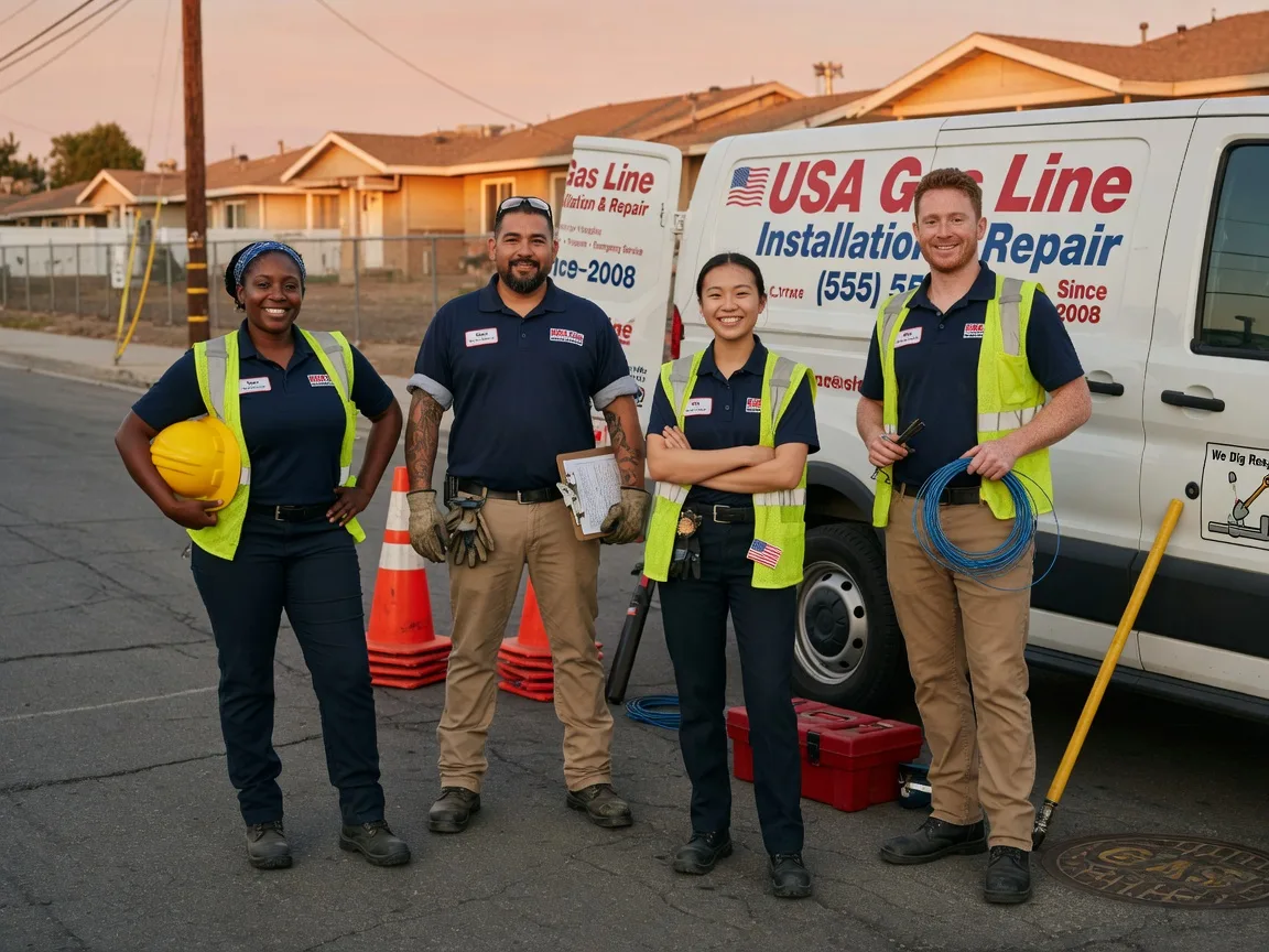Gas Line Installation company in Jacksonburg, WV